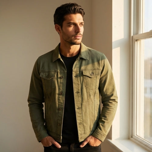 Heren denim jacket