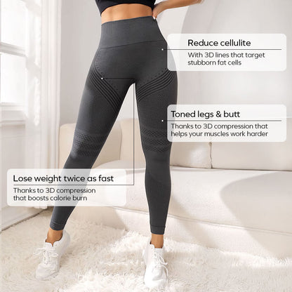 3D Legging | Dark Grey